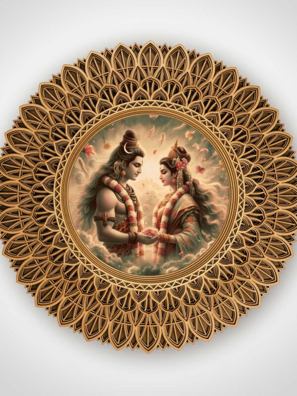 Suvarna Mandala- Shankar Parvati Ji